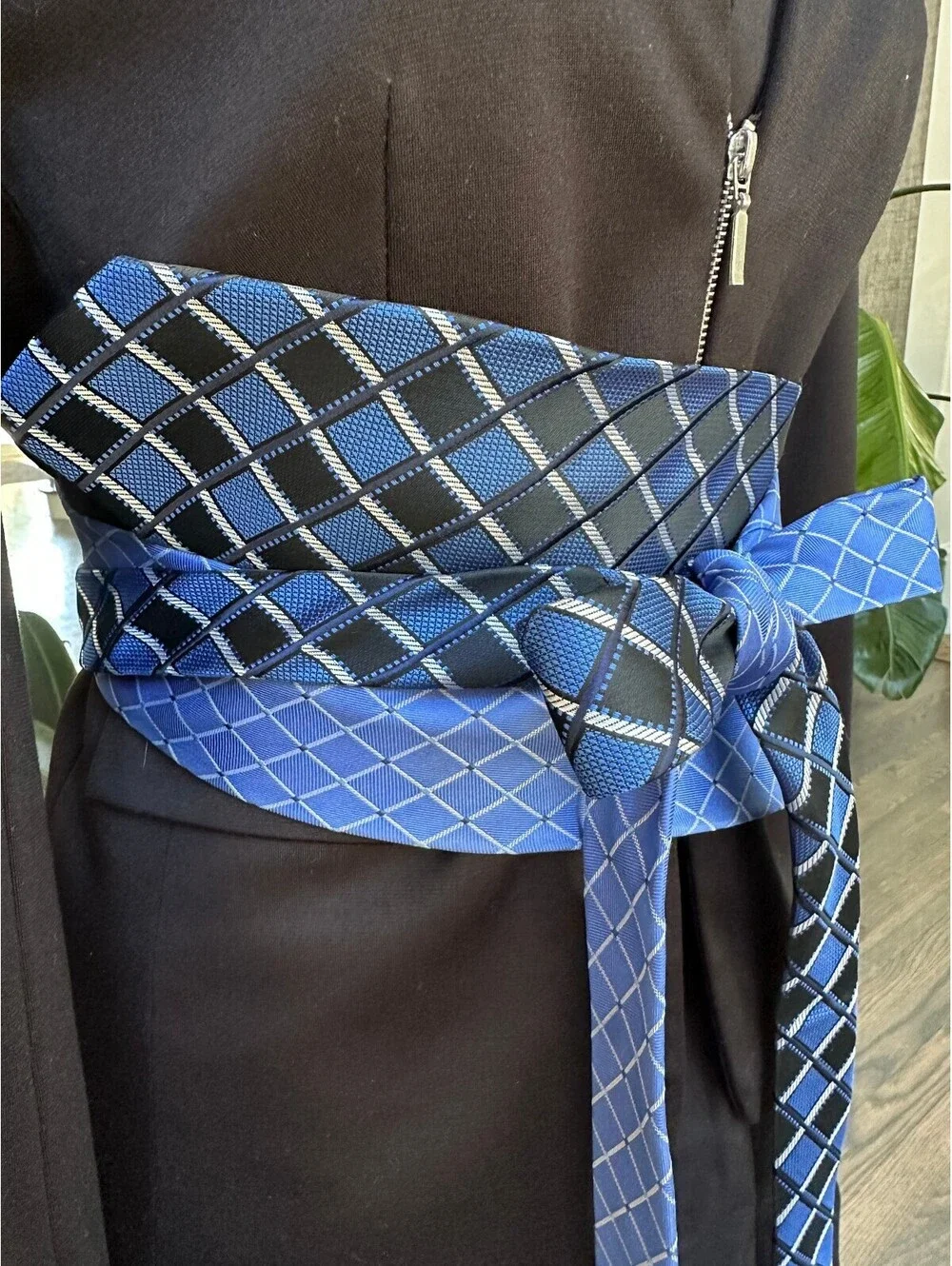 Upcycled Silk Obi Belt | Corset Style | OOAK | OS